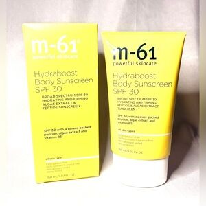 m-61 Hydraboost Body Sunscreen SPF 30 Broad Spectrum 150ml Peptide Algae Extract